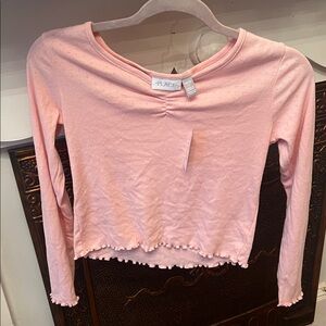 PLACE Light Pink Long Sleeve Tee